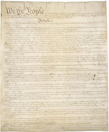 Page       I of the Constitution of the United States of America